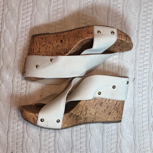 Montego Bay Club Shoes - Montego Bay Club, sandal wedge, sz 8.5